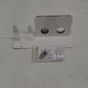 Puregad Hair Dryer Holder Wall Mount for Dyson Supersonic Airwrap Hair Dryer, Metal Blow Dryer Stand Attachments Storage for Bathroom and Salon, White