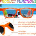 INNOCHEER Party Sunglasses for Kids 24 Pack with UV400 Protection Eyewear Neon Sunglasses for Boys, Girls - Great Gift for Party Favors, Birthday Party and Outdoor Activity