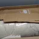 Litanika Comforters Beige Oversized King Size, 3 Pieces Lightweight Solid Bedding Comforter Set, All Season Fluffy Bed Set (120x98In Comforter & 2 Pillowcases)