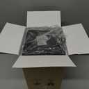 White Medium Table Lamp with USB Ports - 3 Color Temperature Bedside Lamp for Bedroom, Pull Chain Control, USB A and C Ports, 2 AC Outlets, Bulb Included (17.4in)