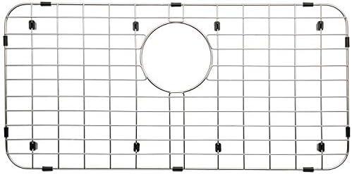 Serene Valley 25-1/4" X 12-1/2“ Sink Grid, Rear Drain with Corner Radius 1-1/2", NLW2513R