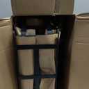 Railing Planter Boxes, Heavy Duty Window Box Planters, Adjustable Balcony Planters for Railing Hanging, with Coco Liner & Support Rod for Deck, Porch, and Patio Gardening (3 Pack, 24 Inch)