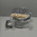 Disposable Dinnerware Set for 25pcs Sushi Trays Containers with Lids 9.8 x 2.4 Inch Disposable Sushi Take Out Boxes, 50 Pairs Japanese Bamboo Chopsticks, 100pcs Soy Sauce Dishes