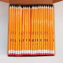S & E TEACHER'S EDITION Woodcased #2 Pencils, Pre-sharpened, 2 HB Lead Bulk Box Pencil, No. 2, Yellow Pencils with Erasers, Back to school, 200 Count
