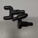 AERLANG Massage Gun with Heat Deep Tissue Back Massager Neck Massager for Pain Relief,Muscle Percussion Massage Gun, Birthday Gifts for Men Women Dad him Handheld Message Gun with 7Heads&Silent (Black)