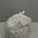 PREXTEX 300 Count Clear Christmas Tree Lights with White Wire - 60 ft Warm White Incandescent Lights for Indoor or Outdoor Use - Holiday String Light for Christmas Trees, Patios, Fences, and More