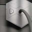 Fly Fans for Tables, Fly Repellent Fan Outdoor Indoor Keep Flies Away, Fly Repellent Fans for Tables with Holographic Blades for Picnic, Party, Restaurant, Kitchen, and BBQ, 4 Pack Silver