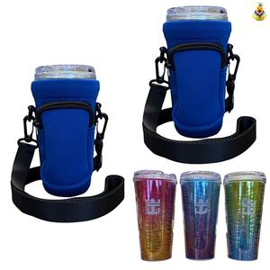 Kaizen Kreations Cruise Ship Essentials Cup Sling Cruise Essentials 2026. Caribbean Cruise Must Haves. Cruise Ship Essentials 2026, Caribbean Royal, Caribbean cruise essentials 2026 (2-Pack) (Blue)