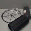 GOSO Black Lamp Shades Set of 2 Medium Drum, Modern Lamp Shades for Table Lamps Floor Lamps13*13*10 inch (Spider) Rustic Lampshades Replacement Natural Fabric Shade for Bedroom Required Assembly