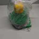 Starmark Bob-A-Lot Interactive Dog Pet Toy, Large, Yellow/Green/Purple