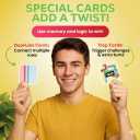 2 x LINES  Fun & Clever 2-Player Pocket-Sized Strategy & Memory Card Game for Kids, Teens & Adults (Ages 7+), Fast-Paced Head-to-Head Game, Perfect for Travel, Game Night & Stocking Stuffers