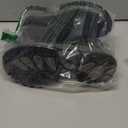 Qiucdzi Womens Winter Snow Boots Warm Fur Lined Anti-Slip Ankle Booties Walking Shoes Non-Slip Outdoor Trekking Shoes (7.5, Black)