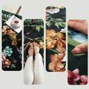 Runners for Kitchen Runner Rug Non Slip 2'x10' Long Washable Rugs with Rubber Backing Soft Floral Bird Magpies Animal Carpet Runner for Kitchen, Laundry, Bedroom, Bathroom (Green)