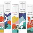 Folkulture Incense Sticks (120 Sticks) | Set of 6 Premium Incense For Calm, Aromatherapy, Daily Use| No Charcoal,Organic, Non Toxic, 45 Mins, Long Burning Lavender, Patchouli,Sandalwood Insence-Sticks