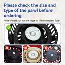 212 Pull Start Recoil Starter Assembly Compatible with Predator 212cc 196cc 6.5HP GX160 Engine Coleman CT200U BT200X Baja MB200 Mini Bike Go Kart Generator Pressure Washer with Pulley Cup