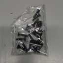 M6 x 25mm 20Pcs Flat Head Hex Socket Cap Screws Bolts, 304 Stainless Steel 18-8, Full Thread, Black Oxide by SG TZH (with Hex Spanner)