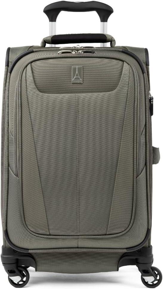 Travelpro Maxlite 5 Softside Carry-On Luggage Spinner, Green, 21-Inch