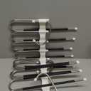 Kalimdor Pants Hangers 2 Pack Space Saving Metal Closet Organizer,Clothes Pants Hangers,Anti-Slip Design,Closet Organizers and Storage for Pants Jeans Skirts Scarf Legging