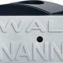 Wall Nanny - Gate Wall Protector (Made in USA) Protects Walls and Doorways from Pet Gates - for Pressure Mounted Indoor Safety Baby Gates - Black (1-Pack)