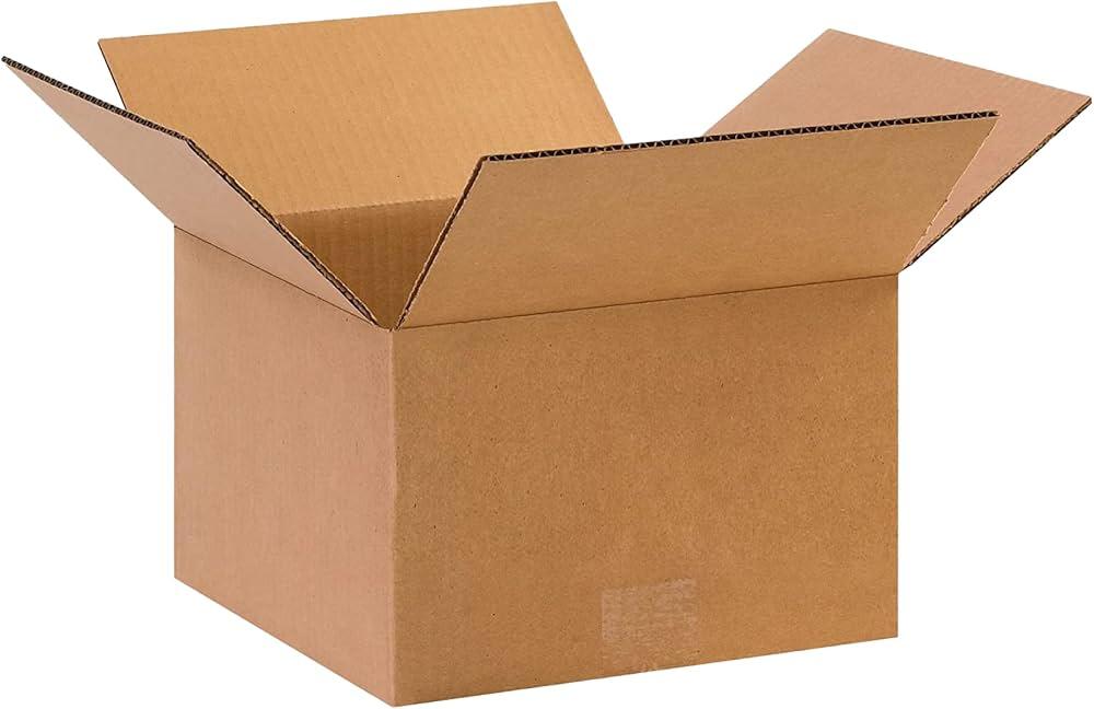 BOX USA Small Boxes Holds 65lbs, 10x10x6 25-Pk for Shipping
Small Shipping Boxes 10"L x 10"W x 6"H Corrugated Cardboard for Home,Business,e-Commerce Order Fulfillment Supplies,25-Pack