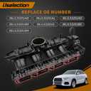 06J133201BH Engine Intake Manifold W/Solenoid Valve Gaskets & Sensor Replacement for VW Jetta EOS Passat Tiguan GTI CC Beetle A3 TT Q3 2.0 TSI 06J133185DE 06J133201AS 06J133201BD 06J133201AL