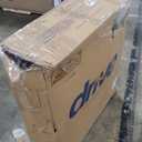 Drive Medical Blue Streak Lightweight Foldable Wheelchair - Enhanced Mobility Support - Durable Construction - Padded Comfort - Swing-Away Leg Rests - Desk Arms - Blue/Black - 18 Inch Seat