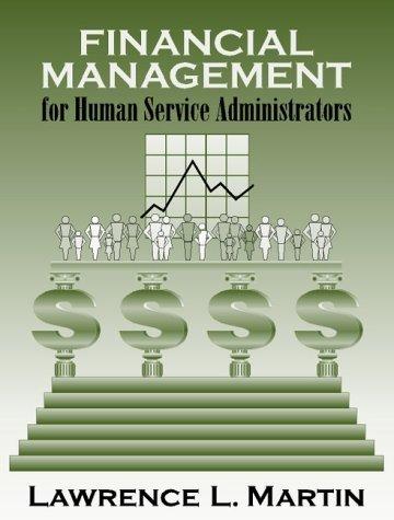 Financial Management for Human Service Administrators