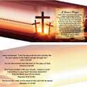 Chiisong 300 Pcs Bible Tract Salvation Cards Bulk Prayer Gospel Pocket Holy Postcards Christian Bible Verses Wallet Planner Bookmark for Men Women Witnessing Ministering Tool (English)