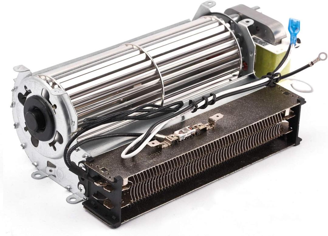 Replacement Fireplace Fan Blower and Heating Element for Twinstar Electric Fireplace, Wood Burning Stove, Blower with Heather Element for Twin Star 28E05, 28E05R, TS-001, 23EF010GAA Electric Fireplace