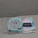 Fisher-Price Musical Toy Deluxe Rockin Record Player Pretend Turntable with 6 Albums for Preschool Play Kids Ages 3+ Years