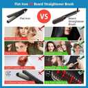 Mini Anti-Scald Beard Straightener Comb for Men with Auto-Shutoff | 3ulti-Function Hair Styler