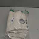 NICETOWN Off White Curtains Linen Blend for Bedroom, Vintage Grommet Thick Flax Semi Sheer Privacy Added Window Treatment Light Filtering for Flat/Apartment, 55" W x 72" L, 2 Panels (Cream)