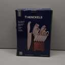 HENCKELS Statement Razor-Sharp 15-Piece White Handle Knife Set with Block, German Engineered Knife Informed by over 100 Years of Mastery (Dark Brown)