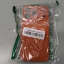 Miracase Magnetic for iPhone 17 Pro Max Case, Compatible with MagSafe, Integrated Silicone Camera Control Cover, 3.0mm Thicken Shockproof Drop Protection Phone Case for 17 ProMax, Orange