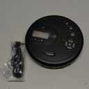 GPX PC332B Portable CD Player with Anti-Skip Protection, FM Radio and Stereo Earbuds - Black