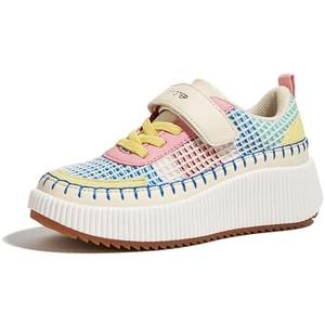 LUCKY STEP Kid's Glitter Running Sneaker Sparkly Braided Shiny Bling Princess Shoes School Athletic Walking Shoes for Children/Boys/Girls 12