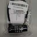 Combination Cable Lock, 3/16-Inch Steel Cable, 7-Inch Length, 4-Digit Lock for Gates, Fences, Cabinets,Shed,Dumpster,Outdoor Security