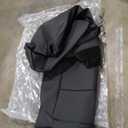 FREESOO for Toyota Corolla Seat Covers L LE XLE, LE Eco Sedan 2014 2015 2016 2017 2018 2019, Luxury Leather Seat Covers for Cars, Custom Fit Car Seat Covers, Waterproof Seat Cover, Black Full Set