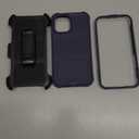 Defender for iPhone 12 Pro Max Case with Clip Holster,Heavy Duty Rugged Full-Body,2 Layers of Sturdy,Anti-Drop Protective,Defender Cover iPhone 12 Pro Max Phone Case