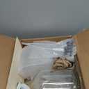 Laundry Detergent Dispenser for Laundry Room - Two Empty One Gallon Glass Jugs, Fabric Softener, Soap Dispenser or Bleach, 128 oz - Black Liquid Pump, Includes 4 Labels