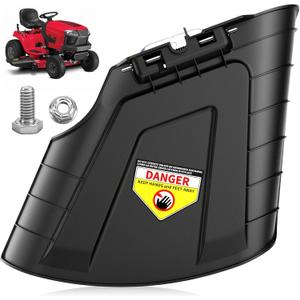631-04354C Chute Assembly Compatible with MTD, Cub Cadet, Troy-Bilt, T130 Z510 RZT-L42 ZT1-46 LX SX Ultima Replaces 631-04354, 631-04354A, 631-04354B, 731-07020, 731-07020B, 931-06354