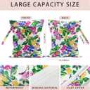 Swimsuit Bag Wet Bags for Travel Reusable Waterproof Dry Bags Diaper Bag Berry Fruit Wet Bag for Swimsuit Towels Beach Gym 10.212.6 Inches