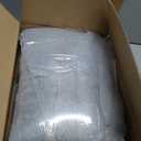 50X 50 Thick Padded Baby Floor Play Mat 1.2" Cushioned Velvet Surface Non Slip Bottom High Density Foam Safe and Soft Floor Mat for Infants Toddlers and Playpen Use,Gray