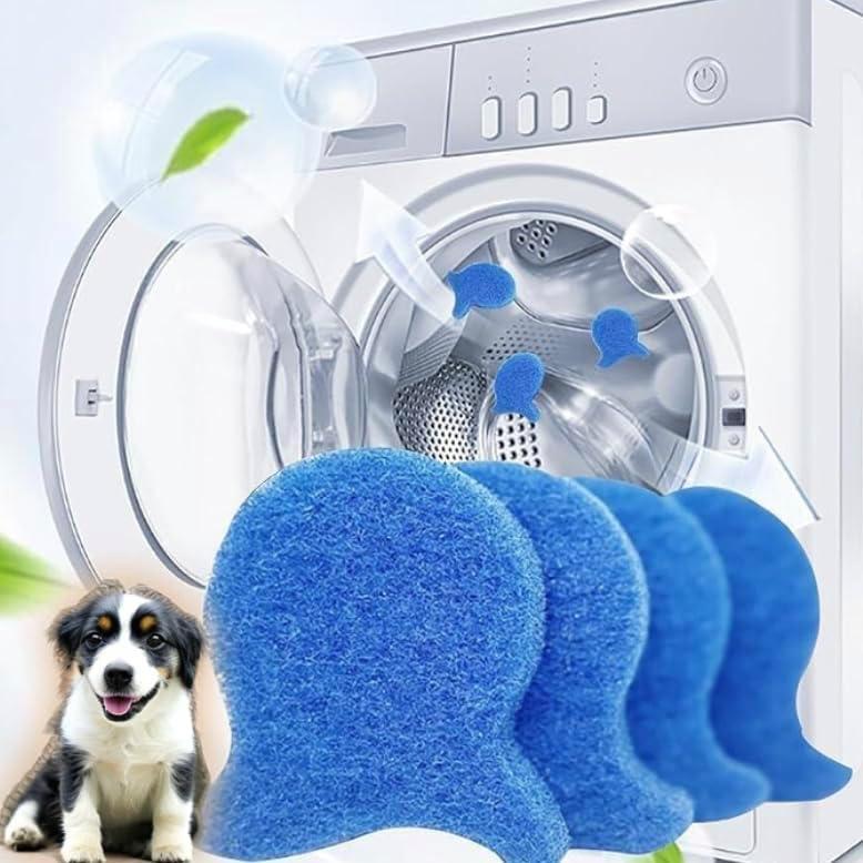 Pet Hair Remover for Laundry  Effectively Removes Fur  Reusable, Eco-Friendly Laundry Pet Hair Catcher  Gentle on Clothes