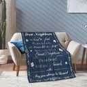 Neighbor Gifts, Best Neighbor House Warming Gift, for Neighbors, New Home Fannel Blanket 60x50 Inch, New Neighbor's Welcome Present, Farewell Gift for Neighbors Moving