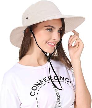 Jastore Waterproof Quick Dry Kids Fishing Safari Hat Boys Sun Hat Girls Beach Hat UPF 50+ Outdoor Bucket Hat(US, Age, 3 Years, 6 Years, Beige)