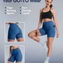 2 x Nirlon Biker Shorts with Pockets for Women - NirLUX (Blue)