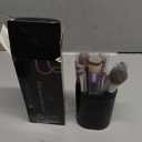 BS-MALL Makeup Brush Set 18 Pcs Premium Synthetic Foundation Powder Concealers Eye shadows Blush Makeup Brushes with black case