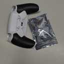 eXtremeRate Black Rubberized Grip Programable RISE4 V3 Remap Kit for PS5 Controller BDM-030 040 050 Models, Upgrade Board Redesigned White Bottom Shell 4 Black Back Buttons for PS5 Controller