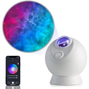 BlissLights Sky Lite Evolve LED Galaxy Cloud Projector, WI-FI, Night Light Ambiance Sky-Cloud-RCWB